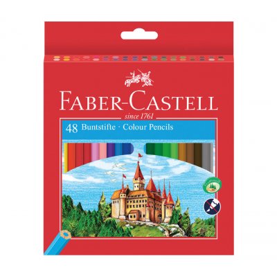 CAJA 48 LAPICES COLORES FABER-CASTELL HT 120148