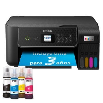 Epson EcoTank ET2870 Impresora Multifuncion Color WiFi 33ppm - Pantalla LCD Color
