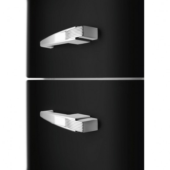 Frigorífico combi Smeg FAB32LBL6, 196.8 x 60.1 x 72.8 cm, Total No Frost, clase C, 158 kWh/año, 35 dB, 331 litros, LifePlus 0°C, negro - imagen 6