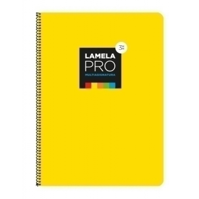 LAMELA BLOC t.DURA Fº 100h CDV. 3 AMARIL - Pack de 5 unidades