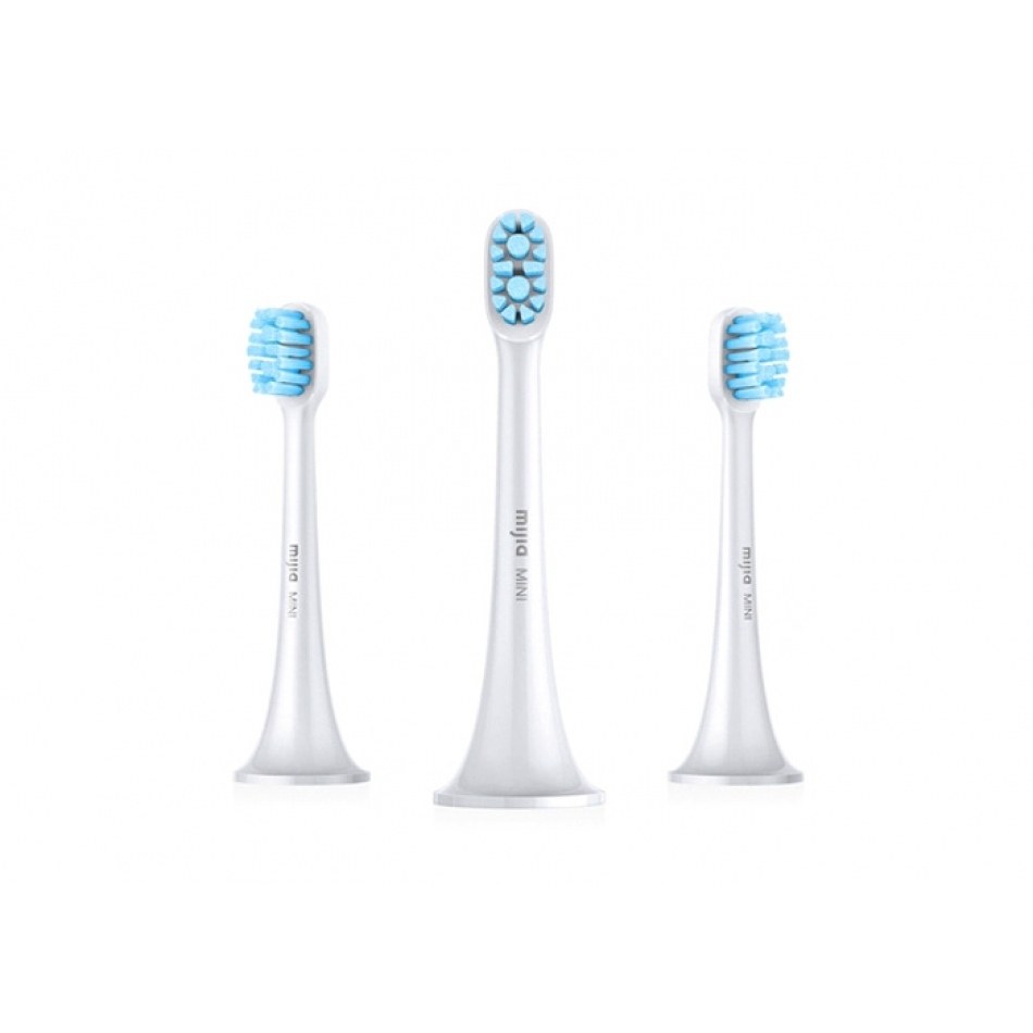 Pack 3 Mini Cabezales Xiaomi NUN4014GL para Cepillo Dental Mi Electric Toothbrush