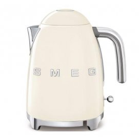 Hervidor Smeg KLF03CREU, 2400W, 1.7 litros, crema