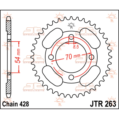 Corona JT SPROCKETS JTR263.36