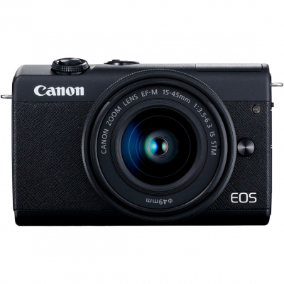 Camara digital canon eos m200 negra ef - m - 24.1mp - digic 8 - 4k - wifi - bluetooth