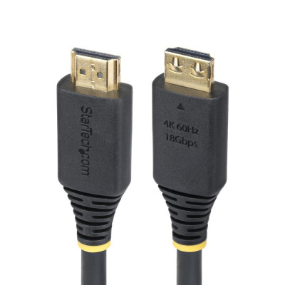 Cable hdmi con agarre startech 2.4m - macho - macho - negro