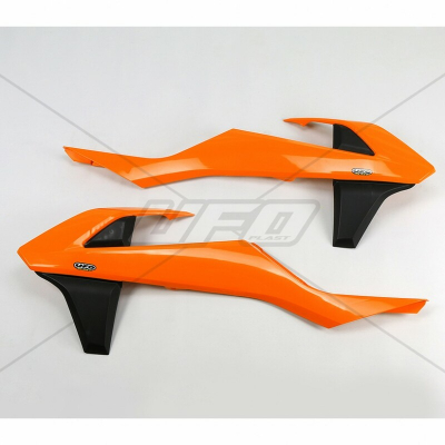 Plásticos laterales de radiador UFO KTM original KT04061-999 KT04061#999