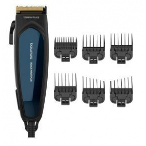 Cortapelo Taurus Horus Avant Plus, 14 niveles corte, uso con cable, negro y azul