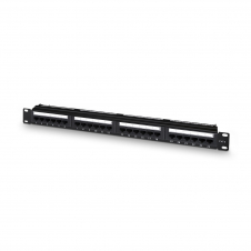 AISENS Panel De Parcheo De 24 Puertos RJ45 Cat.6 UTP, 19