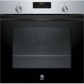 Horno multifunción Balay 3HB4841X3, Pirolítico, Hidrolítico, abatible, 71 litros, 59.5 x 59.4 x 54.8 cm, clase A+, acero inox