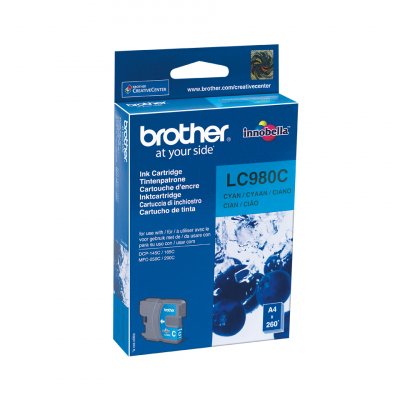 TINTA CIAN LC980C BROTHER