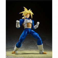 Figura tamashii nations dragon ball z s.h. figuarts super saiyan trunks - infinite latent super power -