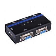 Conmutador Aisens Kvm Usb 2.0 Vga Negro