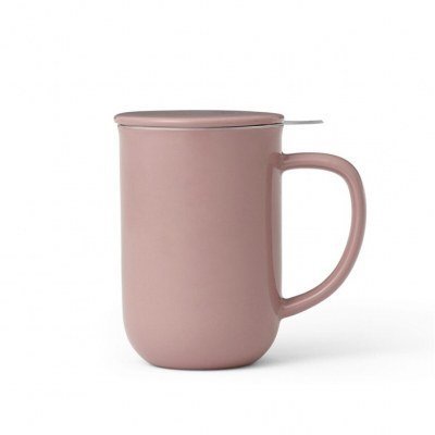 Taza te porcelana viva scandinavia minima balance 500ml stone rose
