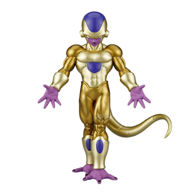Figura banpresto dragon ball super solid edge works golden frieza