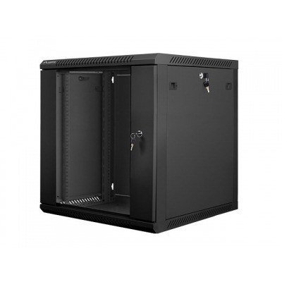 ARMARIO RACK LANBERG 12U 600X600X635 AUTO ENSAMBLADO 19 HASTA 60 KG NEGRO