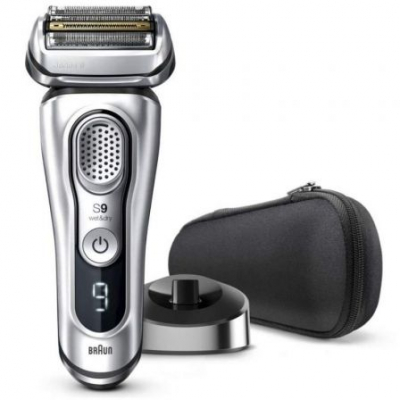 Afeitadora Braun Series 9 9350S Plata/ con Batería/ 5 Accesorios