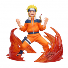 Figura banpresto naruto 72 series 26&27 vibration stars - naruto uzumaki & sasuke uchiha - (a:naruto uzumaki)