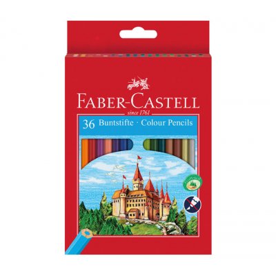 CAJA 36 LAPICES COLORES FABER-CASTELL HT 120136