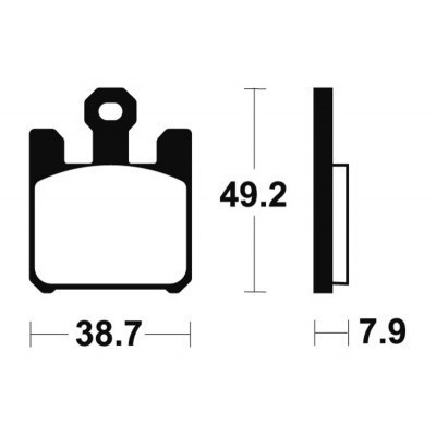 TECNIUM Sintered Metal Brake Pads - MTR288 MTR288