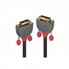 Lindy 36225 cable DVI 7,5 m DVI-D Negro
