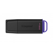 USB KINGSTON DATATRAVELER EXODIA USB 512GB 3.2 GEN1 NEGRO VIOLETA