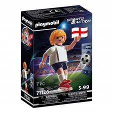Playmobil jugador de fútbol - inglaterra
