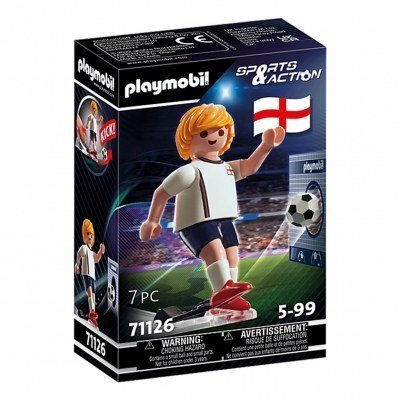Playmobil jugador de fútbol - inglaterra