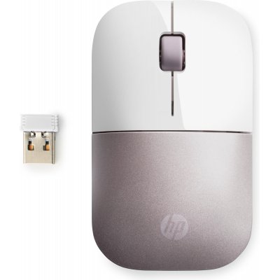 Ratón inalámbrico Z3700 (blanco/rosa)