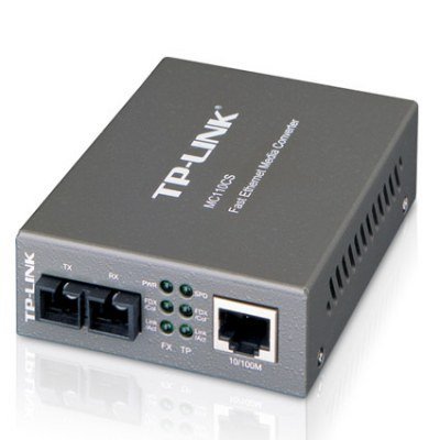 Conversor de Medios TP-Link MC110CS/ 1 Puerto/ RJ-45 10/100
