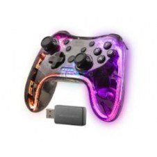 Gamepad Mars Gaming Rgb Inalámbrico Rf Negro