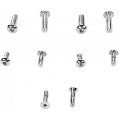 Tornillos Allen cromados DRAG SPECIALTIES MK133