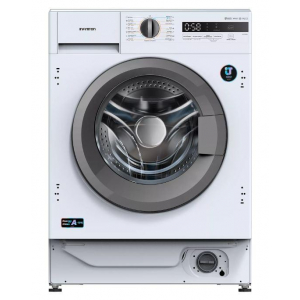Lavadora Infiniton WM-B84ABN, 8kg, 1400rpm, clase A-10%, 42 kWh año, 72dB, Inverter, 15 programas, VaporCare, AddClothing, display LED, blanco