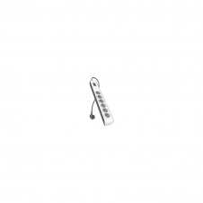 Belkin BSV603VF2M-V2 limitador de tensión Gris, Blanco 6 salidas AC