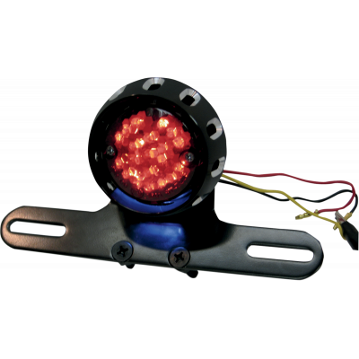 Luz trasera LED Custom Bobber y soporte de matrícula DRAG SPECIALTIES L24-0437ABRLEDE