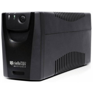 Riello UPS Net Power NPW 800 - UPS - CA 220/230/240 V - 480 vatios - 800 VA - USB - conectores de salida: 4 - negro