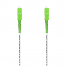 AISENS A152-0499 cable de fibra optica 15 m SC/APC G.657.A2 Blanco