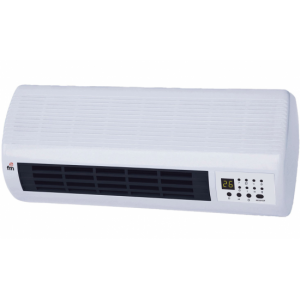 Calefactor de pared FM TS2001, 2000W, Split mural, cerámico