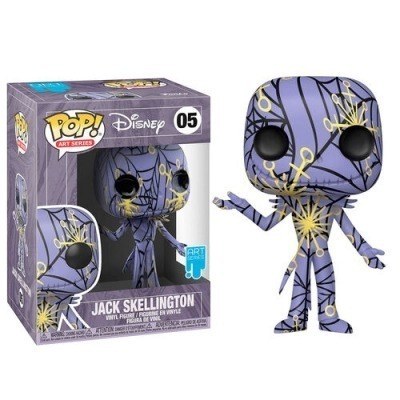 Funko pop disney pesadilla antes de navidad jack skeleton artist series