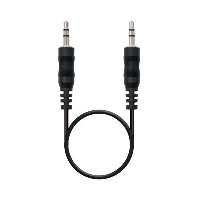CABLE AUDIO ESTEREO 3.5/M-3.5/M 0.3 M
