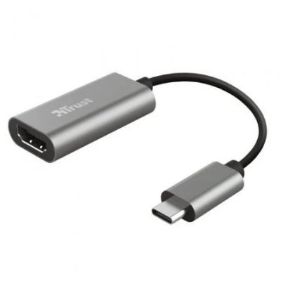 Adaptador Trust Dalyx / USB Tipo-C Macho - HDMI Hembra