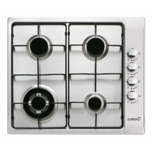 Placa de gas Cata GI6031X 66011 4F inox