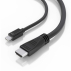 Aisens - Cable Conversor Mini Dp A Hdmi 4K@60Hz, Mini Dp/M-Hdmi/M, Negro, 5.0M