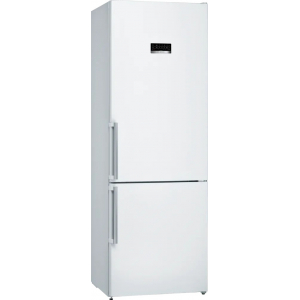 Frigorífico combi Bosch KGN49XWDP, 203 x 70 x 67 cm, No Frost, clase D, 207 kWh año, 36dB, VitaFresh, puerta reversible, blanco