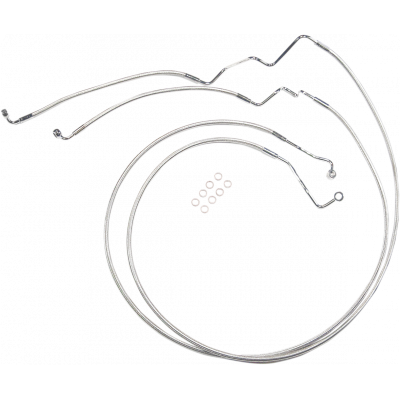 Designer Series DOT Front Lower Brake Line Kit MAGNUM AS37016