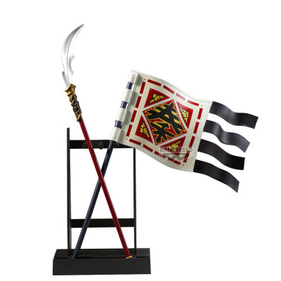 Figura banpresto kingdom grandista (b:shin's flag - ohki's glaive face right arm right shoulder) 32cm