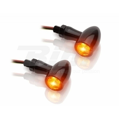 Juego de intermitentes traseros+pilotos alu. LED V Parts 12V2.7W 38x22,5mm ST-01262-1LED