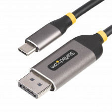 StarTech.com Cable Adaptador de Vídeo USB-C a DisplayPort de 3m -8K 60Hz - 4K 144Hz - HDR10 - Conversor de Vídeo USB Tipo C a DP 1.4 - Cable Convert