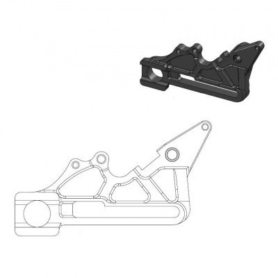 Soporte reubicador para pinza de freno OEM MOTO-MASTER 211085