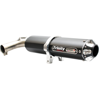 5 Stage Slip-On Muffler TRINITY RACING TR-4158S-BK