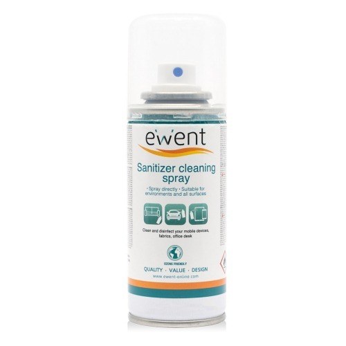 Ewent EW5676 Detergente en spray desinfectante para superficies 400ml